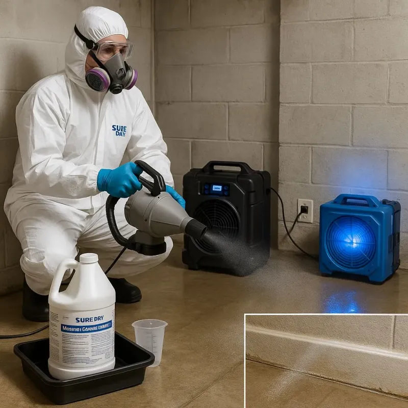 Sanitization and Odor Removal process in Sibley, IA
