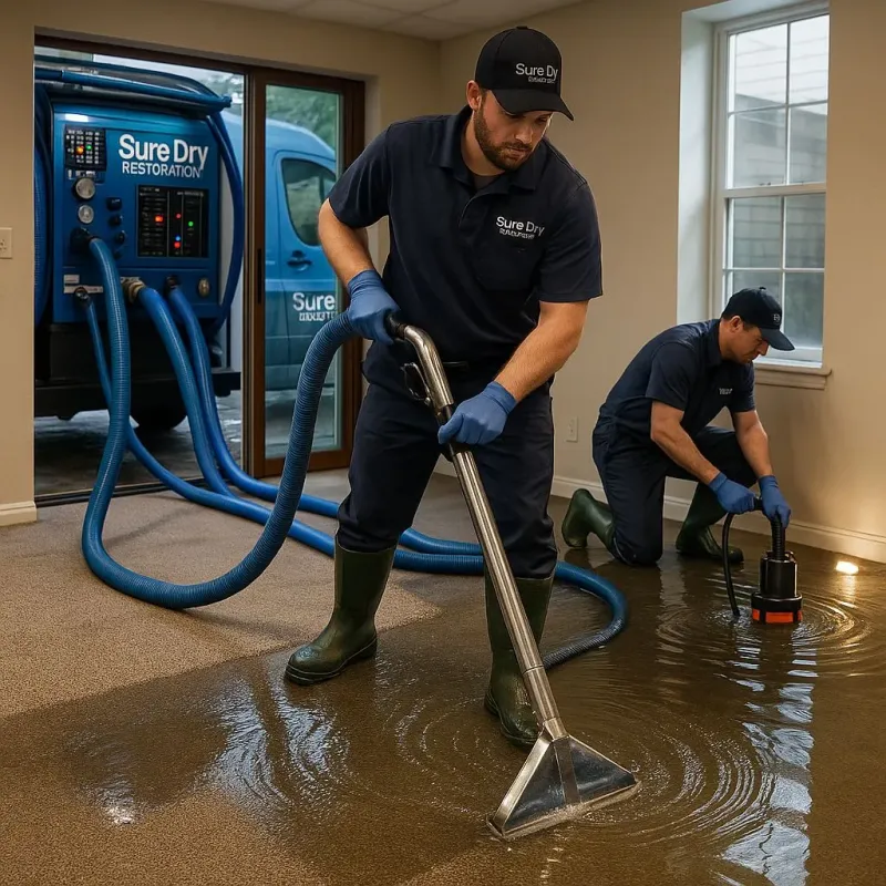 Water Extraction and Removal process in Sibley, IA